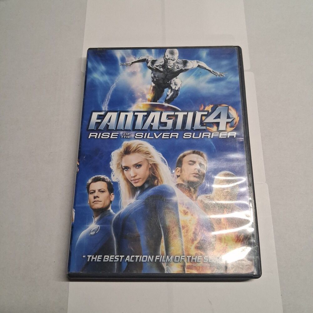 Fantastic Four: Rise of the Silver Surfer DVD 2007 Widescreen Chris Evans
